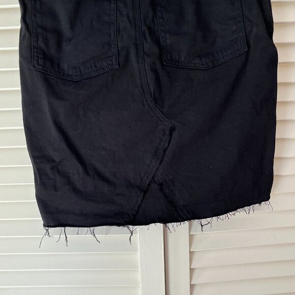 Hudson Jeans Los Angeles black lulu skirt distressed 23 - Picture 9 of 12